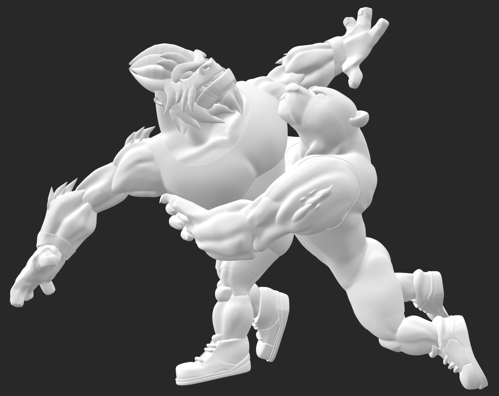 Bear Suplexing Gorilla